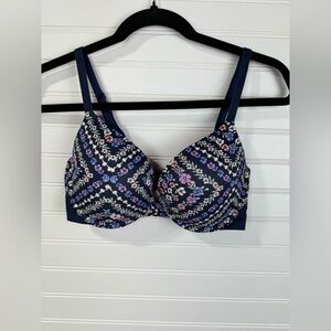 Victoria’s Secret PINK floral Wear Everywhere Push-Up bra. Size 34D